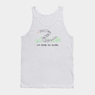 No Step On Snek Tank Top